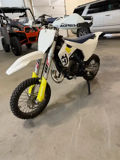 2020 Husqvarna tc65 excellent condition. Flywheel weight, recent top end, bark busters, geared down...