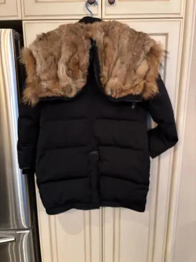 Rudsak coat large fur collar, View more