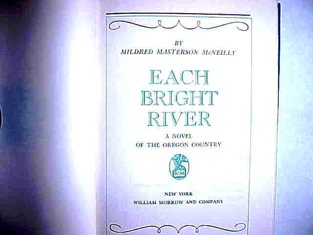 EACH BRIGHT RIVER by MILDRED MASTERSON in Other in Calgary - Image 3