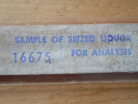 RARE - HARD TO FIND - SEIZED FABRIC LABELS - VERY OLD