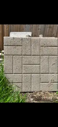 FREE Patio stones & 2 Cement Steps