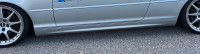 E46 325 330 xi ci 328i oem side skirts titansilber metallic 