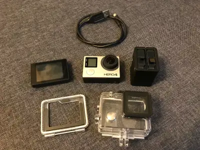 Still works perfectly fine. Everything in the pic is included.