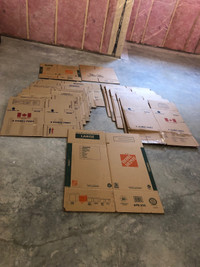 Moving boxes - various sizes 