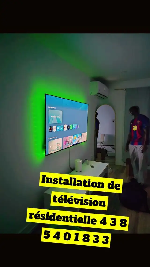 TV installation