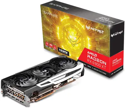 $ 1500,- Sapphire 11308-01-20G Nitro+ AMD Radeon RX 6900 XT PCIe 4.0 Gaming Graphics Card with 16GB...
