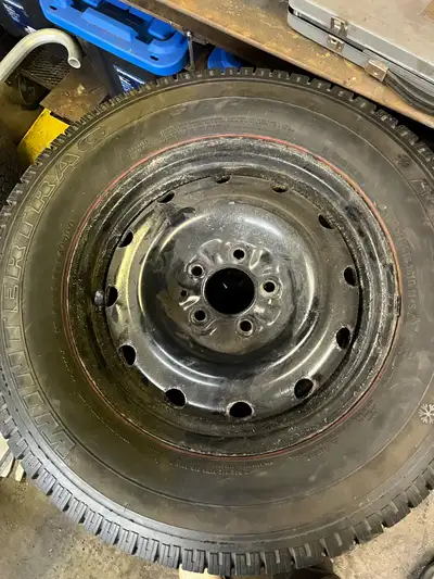225/70R16 Nordic Wintertrac tires Barely used 16x6.5 steel wheels Bolt pattern 5x4.5” / 5x114.3mm Fo...
