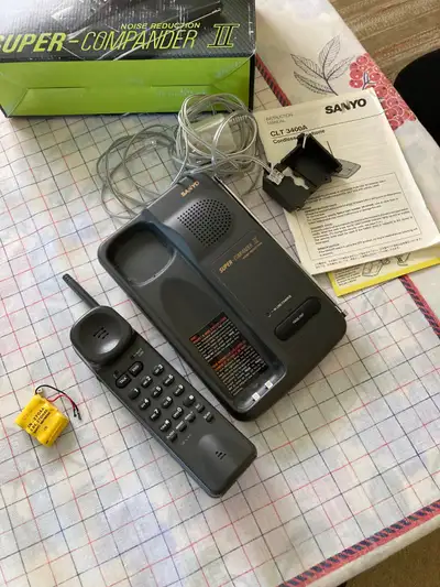Sanyo cordless home phone, View more