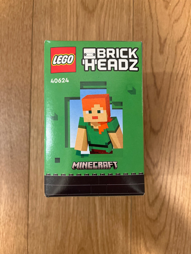 Lego Minecraft Brickheadz 40624 Alex dans Jouets et jeux  à Longueuil/Rive Sud - Image 4