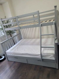 New bunk bed single over double 