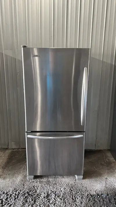 KitchenAid fridge 30 inch, View more