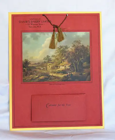 1942 calendar Shaw's Bakery Saint John NB, View more