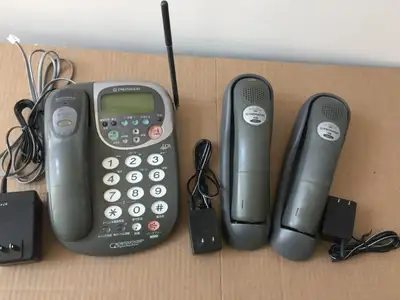 Pioneer JW77 3 telephones set with Japanese and Chinese manual, View more