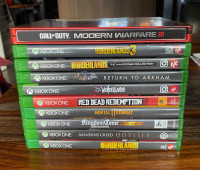 Plusieurs Jeux xbox one / xbox one series a vendre!