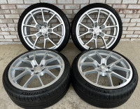 Neuspeed RSe10 19x9 5x112 +45 with Michelin Pilot Sport 4S tires