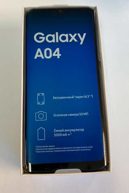 Galaxy A04  32gb (New box) in Cell Phones in Winnipeg - Image 3