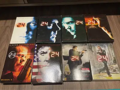 Saison 1 à 8 En anglais Tous fonctionnel 50$ pour le lot 10$ chaque