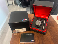 Genuine BMW M Power Racing Division Stainless Steel Wrist Watch!