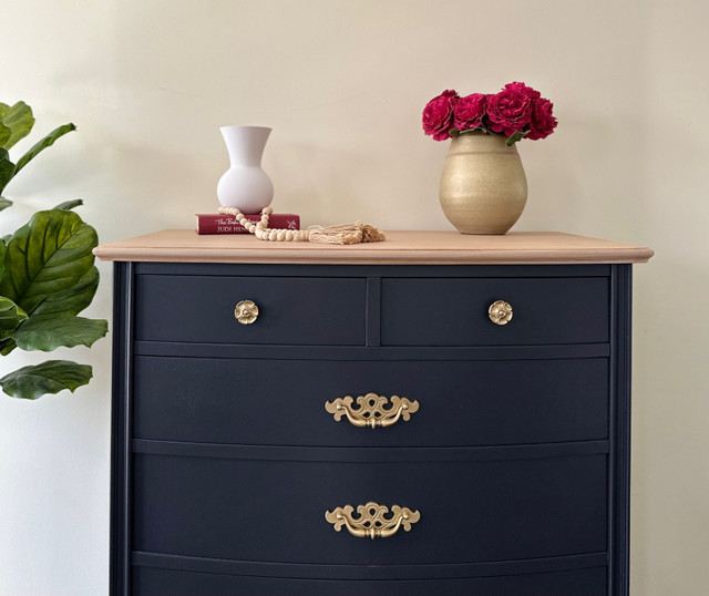 Tall boy dresser (solid wood) Dressers & Wardrobes Calgary Kijiji