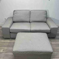 LOVESEAT AND OTTOMAN -DELIVERYAVAILABLE