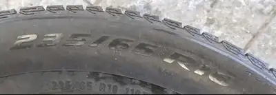 Selling a set of 4 Pirelli winter tires mounted on steel rims. Only used for one season (not even th...