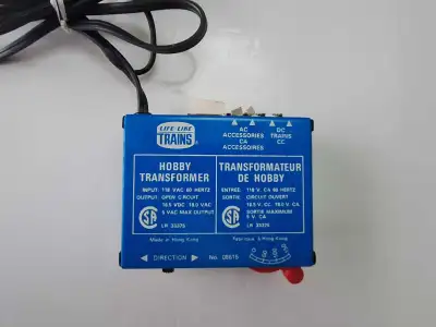 DC power supply Ho scale trains N scale trains Tested Jan 25 2026 Please see my other train ads