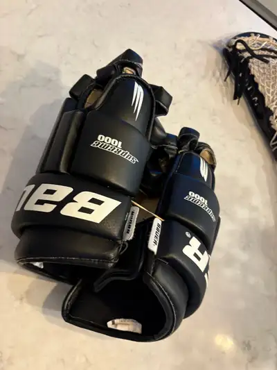 Bauer hockey gloves 15” great shape , View more