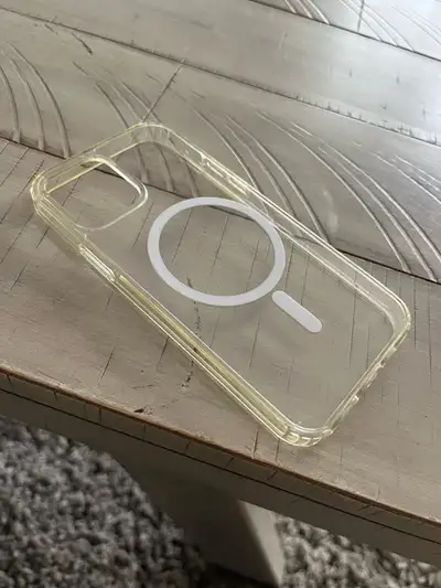 Clear MagSafe iPhone Case – Like New, View more