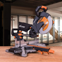 Sliding Mitre Saw with 10-in Multi-Material Cutting Blade