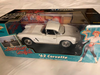 American Graffiti, 62, Corvette 1:18 scale American Muscle