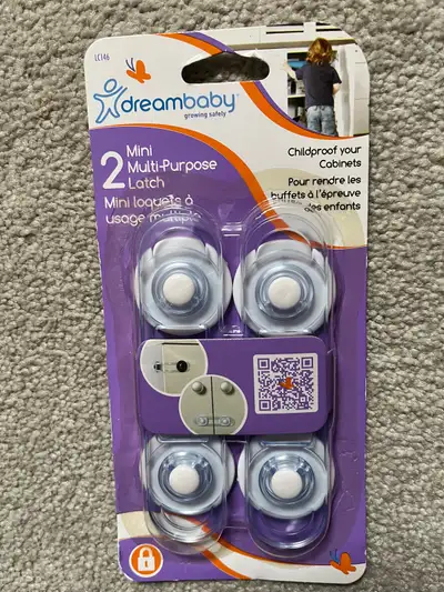 Dreambaby Mini-Multi Purpose Latches, 2 Pack, View more