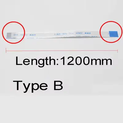 BRAND NEW 1200mm Flat flexible cable FFC FPC LCD 1.0mm pitch 16p, View more