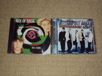 2 CDS, ACE OF BASE: THE SIGN & BACKSTREET BOYS BACKSTREET'S BACK