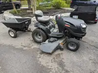 Craftsman GT5500 and trailer