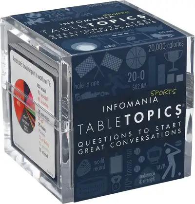 TABLETOPICS Infomania Sports: Questions to Start Great Conversat, View more