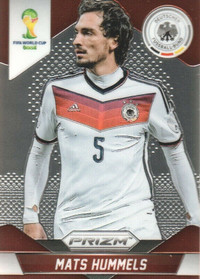 2014 Panini Prizm FIFA World Cup Soccer #84 Mats Hummels Germany