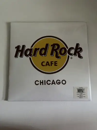 Hard Rock Cafe Chicago Greatest Hits Album T-Shirt XL