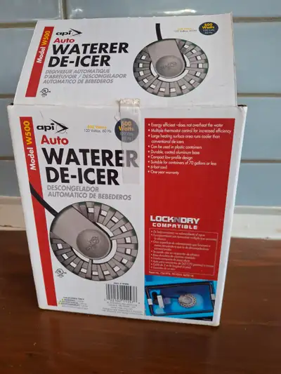 AUTO- WATERER DE-ICER, View more