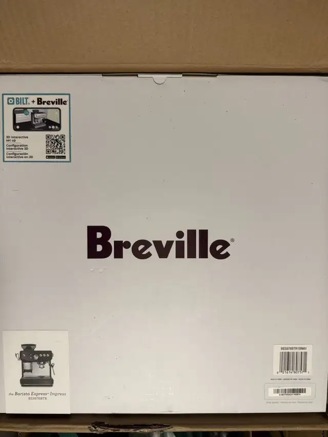 Brand New Breville Barista Express Impress Machine in Coffee Makers in Markham / York Region - Image 3