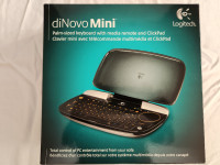 Logitech diNovo Mini Illuminated Bluetooth Keyboard PC & PS3/5