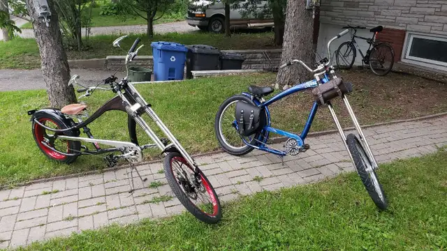 Nirve Switchblade Custom Chopper Bicycle in Cruiser, Commuter & Hybrid in Laurentides - Image 6