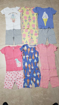 Pyjamas d'été pour fille 7-8 ans (+ printemps)