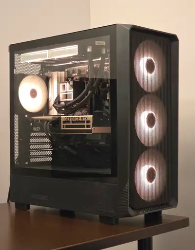 - Custom gaming desktop computer build, comes with boxes and full warranty - Runs extremely cool and...