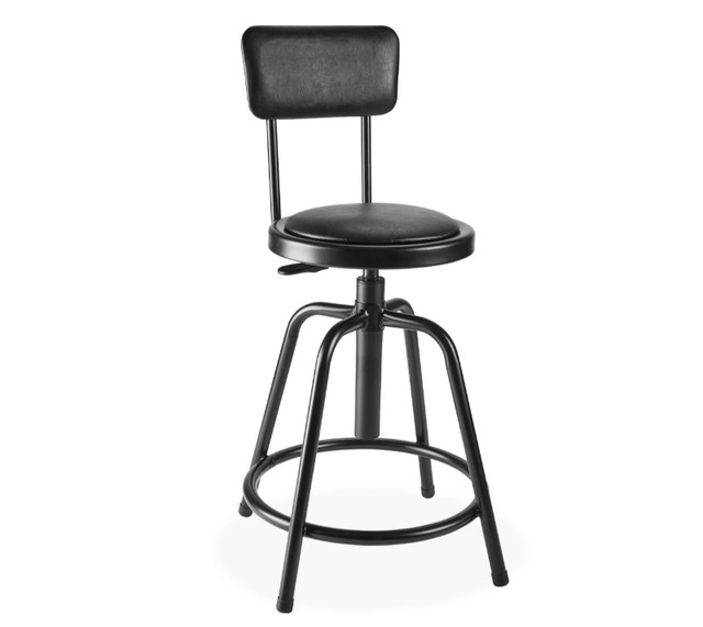 2 Stool For Sale, Hight Adjustable With Backrest brand new in Chairs & Recliners in City of Toronto