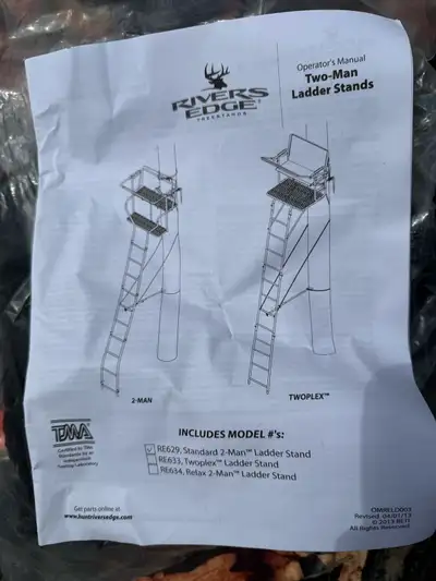 2 man tree stand, View more