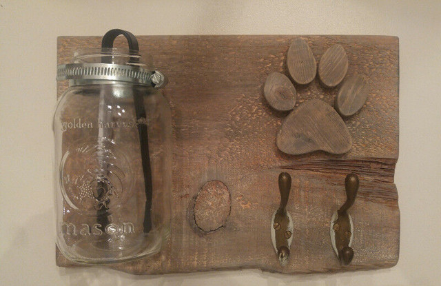 Mason jar leash holder dans Loisirs et artisanat  à Ouest de l’Île