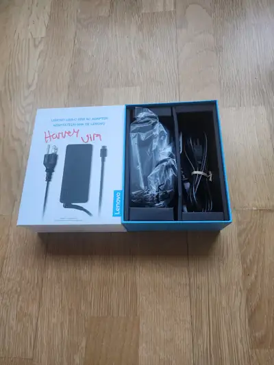Lenovo USB C 65 W laptop charger / adapter, View more