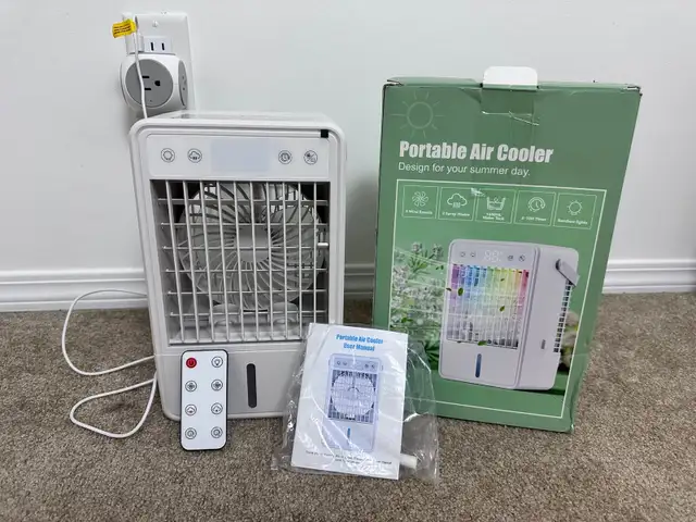 Portable Air Cooler in Heaters, Humidifiers & Dehumidifiers in Calgary - Image 2