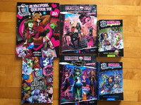 Lot 6 livres BD Bande dessinée Monster High.