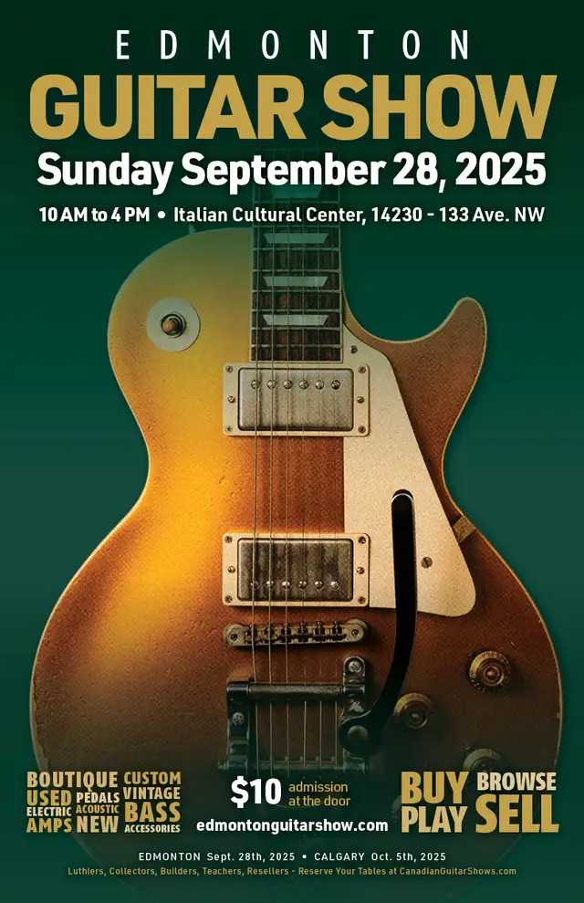 Edmonton & Calgary Guitar Shows – Call for Exhibitors! in Guitars in Edmonton - Image 4